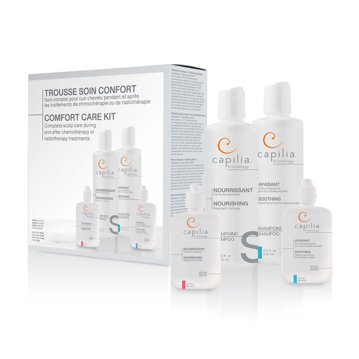 Comfort Care kit | Capilia Trichology | Capilia