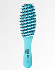 The Flex Brush Petite in blue to detangles wet or dry hair