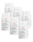 Bundle of 6 bottles Vitalia hair supplement by Capilia Trichology