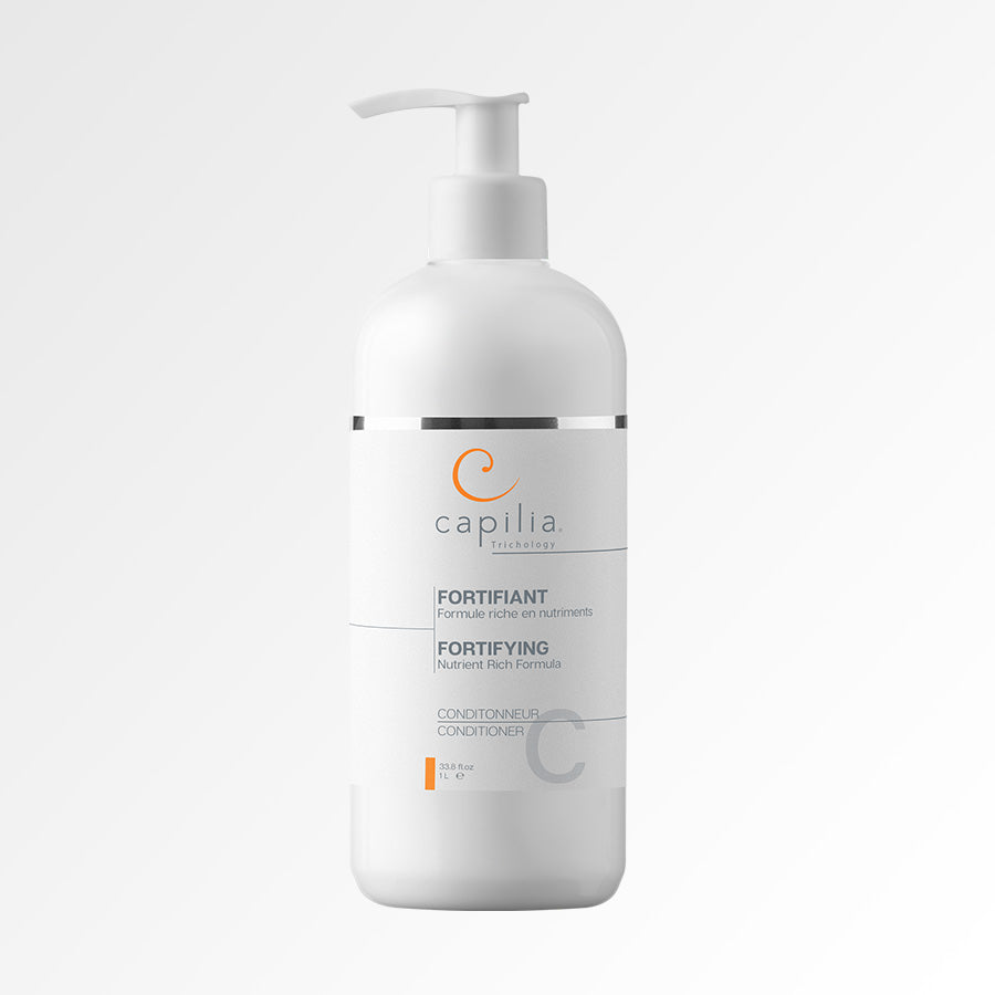 Capilia Trichology Fortifying Conditioner for damaged hair and split ends 1L bottle