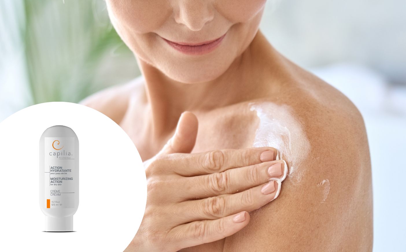 capilia trichology hydrating cream for dry skin with natural ingredients