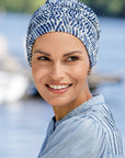 Headwear in bamboo viscose for scalp during chemotherapy treatments