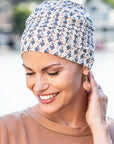 Bamboo Headwear for scalp protection during chemotherapy treatment Style 912 Mia Turban