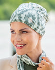 Headwear for scalp during chemotherapy treatment Style 920 with prints