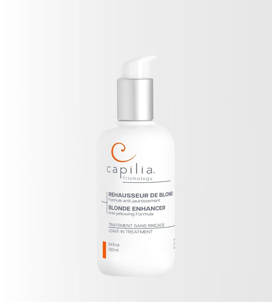 capilia trichology purple leave in conditioner for blond hair