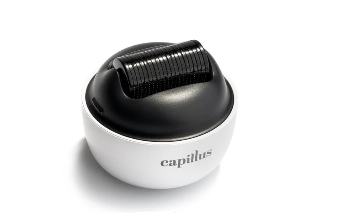 Capillus Dermaroller microneedling for hair loss in canada