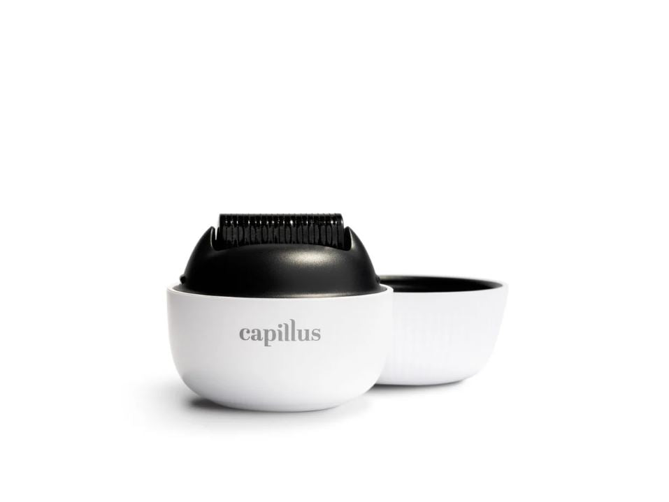 Capillus Dermaroller microneedling for hair loss in canada