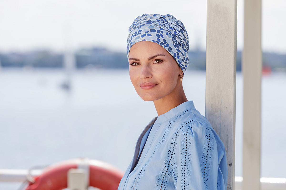 Bamboo Scarf Headwear for scalp during chemotherapy