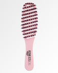 The Flex Brush Petit in pink to detangle wet or dry hair