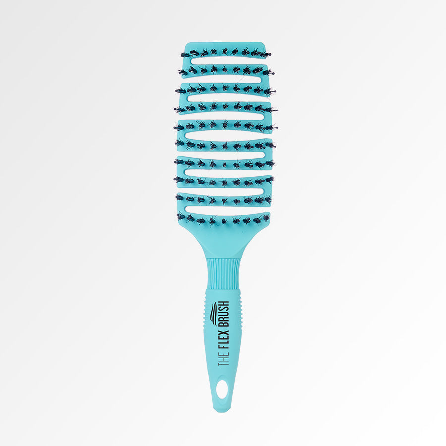 The Flex Brush XL in blue perfect to untangle wet or dry hair