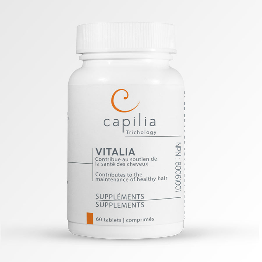 Capilia Bitalia hair supplements with biotin