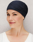 Bamboo Headwear for scalp protection during chemotherapy treatment Style 990 Night cap